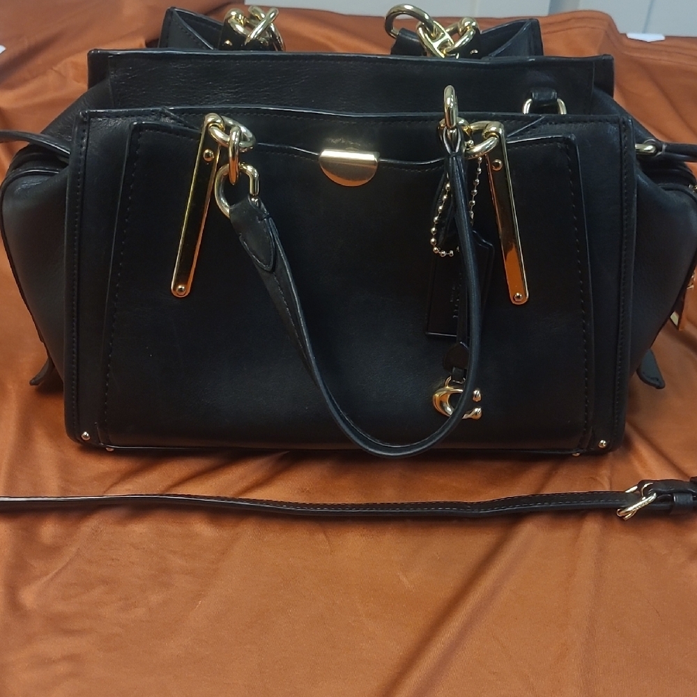Coach Black Leather Dreamer 30947 - Picture 14 of 14